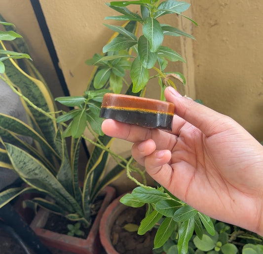 Layered soap