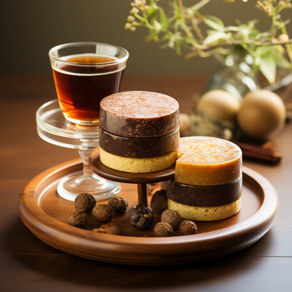 Layered soap